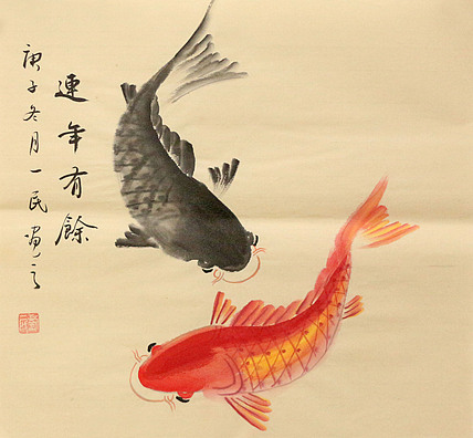 斗方花鸟作品——画家刘一民