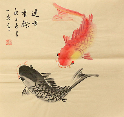 斗方花鸟作品——画家刘一民