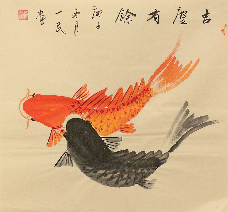 斗方花鸟作品——画家刘一民