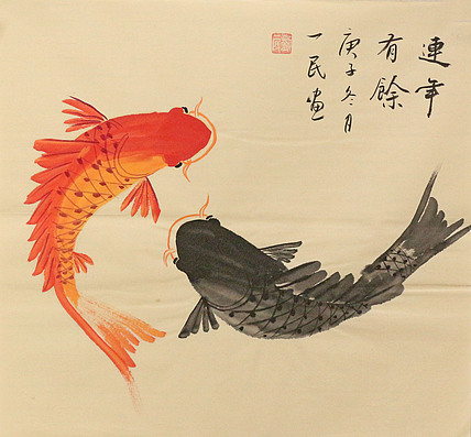 斗方花鸟作品——画家刘一民