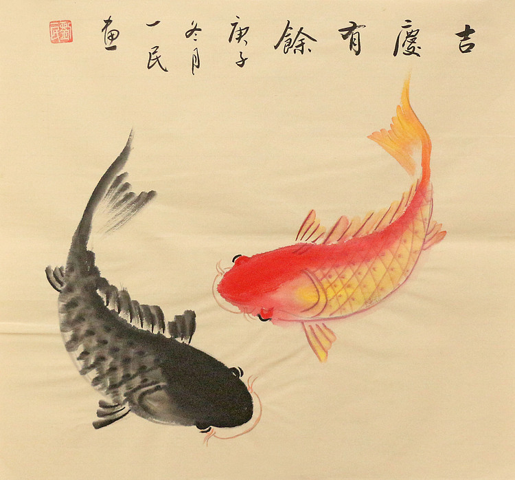 斗方花鸟作品——画家刘一民