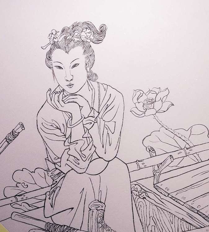 王新 仕女