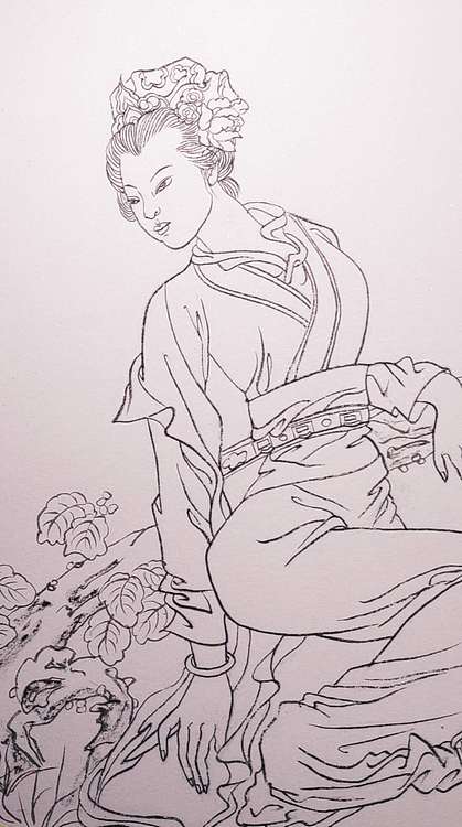 王新 仕女