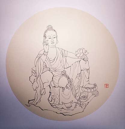 王新 佛