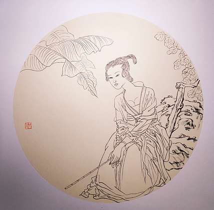 王新 古代仕女