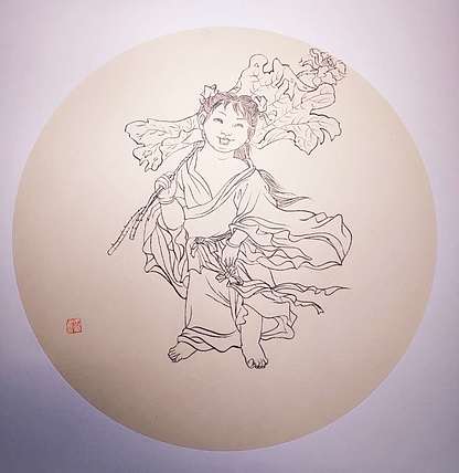 王新 吉祥人物