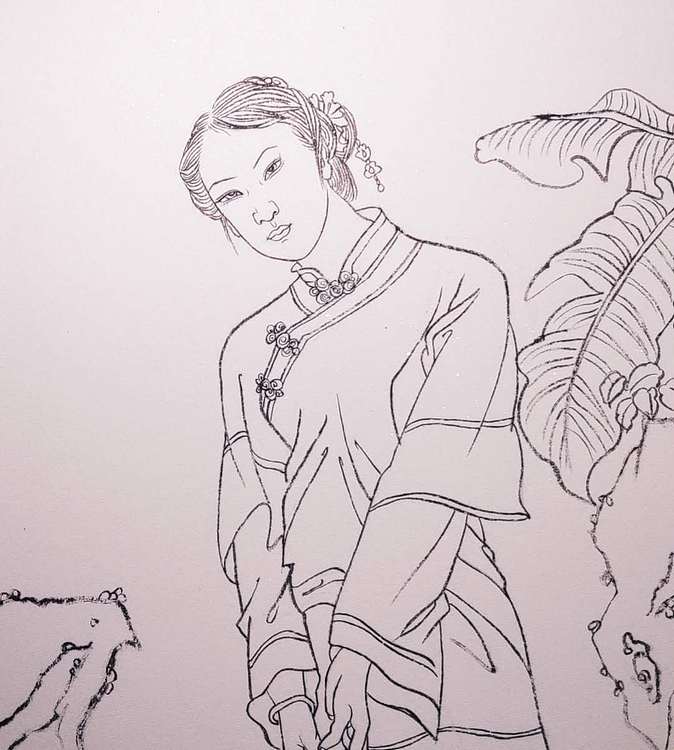 王新 仕女
