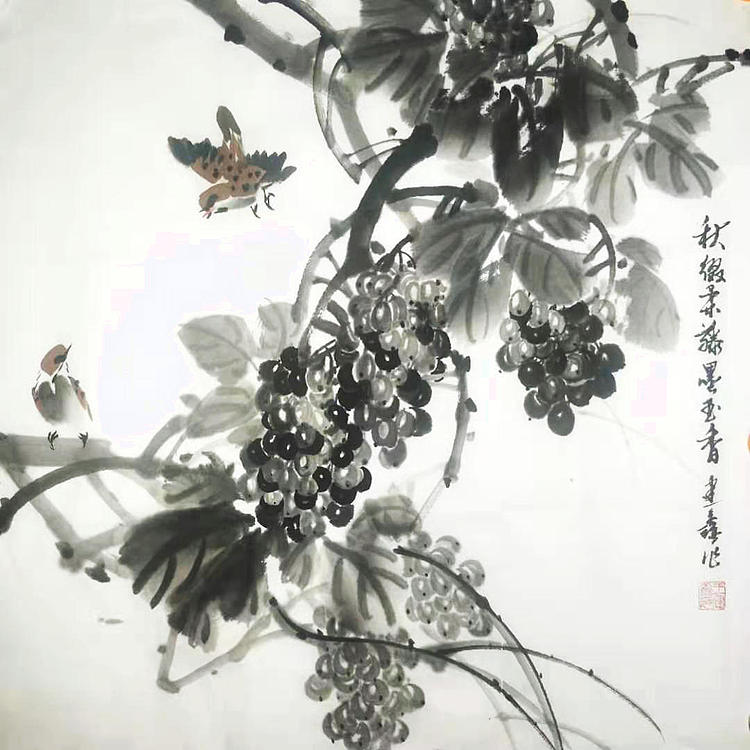 中国花鸟画研修院高研班 精品花鸟 王建鑫