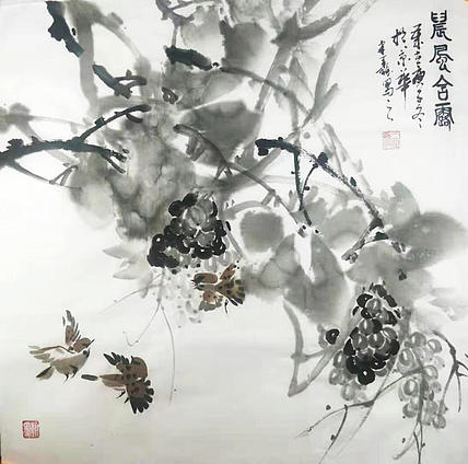 中国花鸟画研修院高研班 精品花鸟 王建鑫