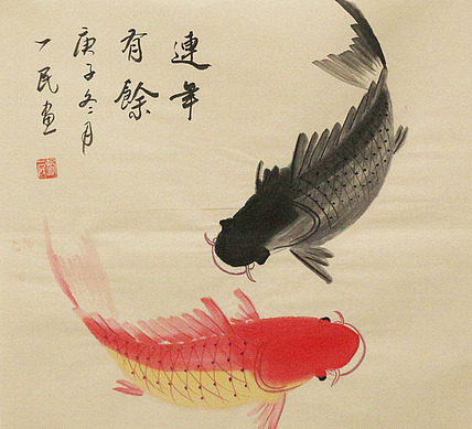 画家 刘一民  年年有余