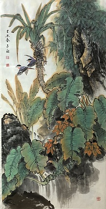 中国美术家协会会员 热带雨林风格作画佼佼者 徐孟海
