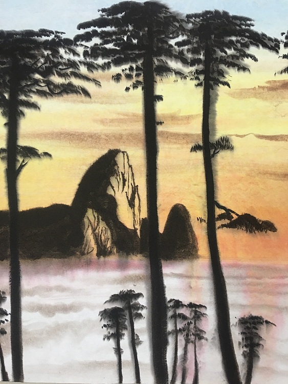 李玉章 山高云淡