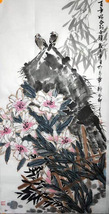 中国花鸟画研修院高研班 精品花鸟 王建鑫