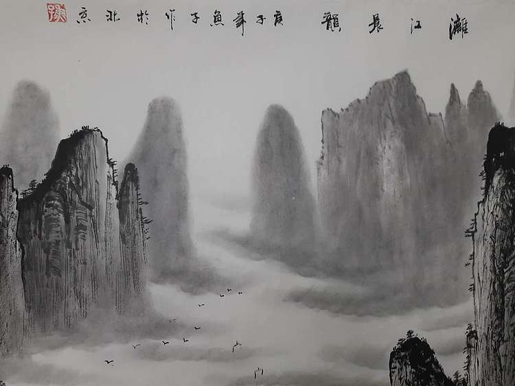 鱼子，子鱼 漓江晨韵