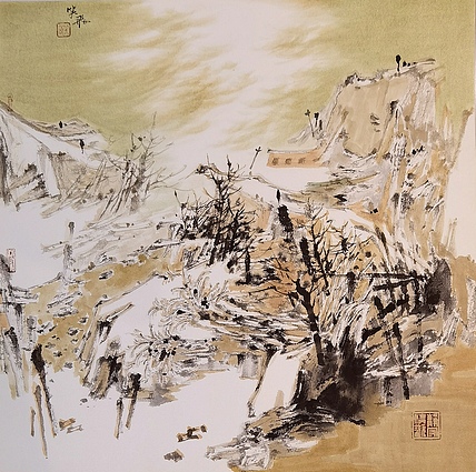 李可染画院青年画家 省美协 原野秋辉 李笑飞