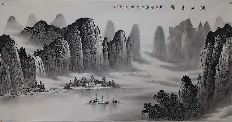 鱼子，子鱼 漓江晨韵