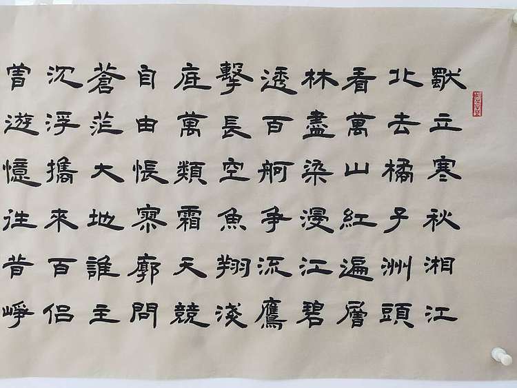 何守国 沁园春长沙