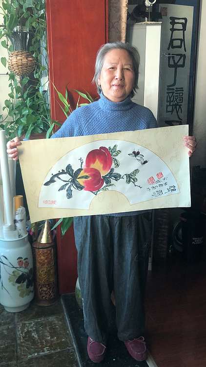 68 名家后裔&mdash;&mdash;白石孙媳  朴喆 多寿 带合影