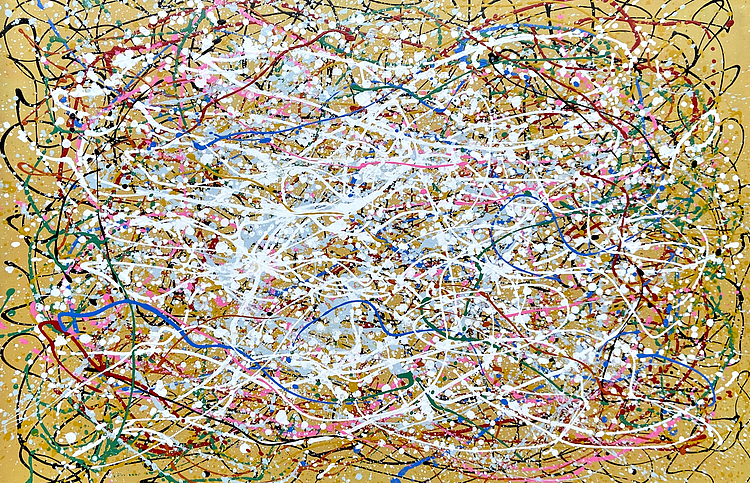 青年油画家 黄紫兰 精品手绘油画