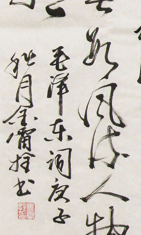 长安书画研究员 金雷拴 书法