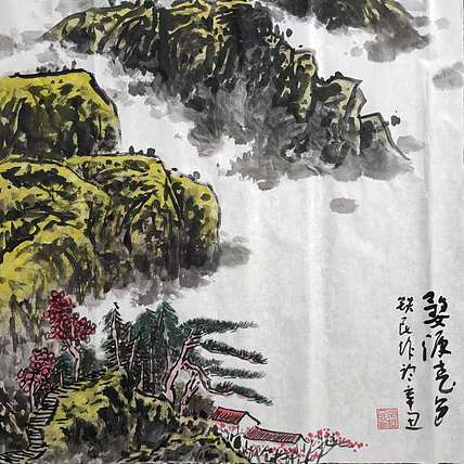 芒砀山人 婺源春色，中国高级画师，国礼艺术家宗铁民