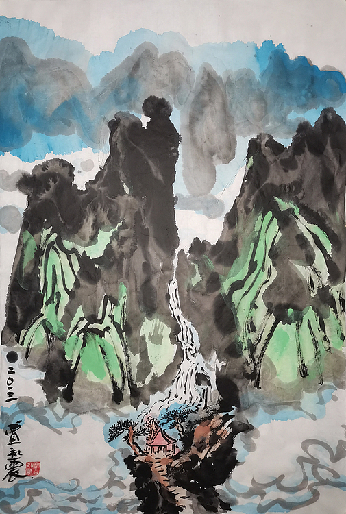 艺术家 贾和震 当代艺术作品