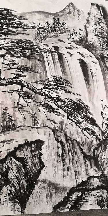 粟承志 迎客松