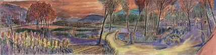 北京城市学院副教授 志贤 国画作品