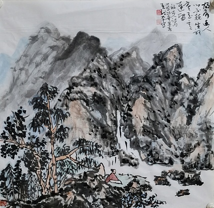 中国书法家协会会员 福建省美术家协会会员 中国山水画协会会员 王龙平精品新作