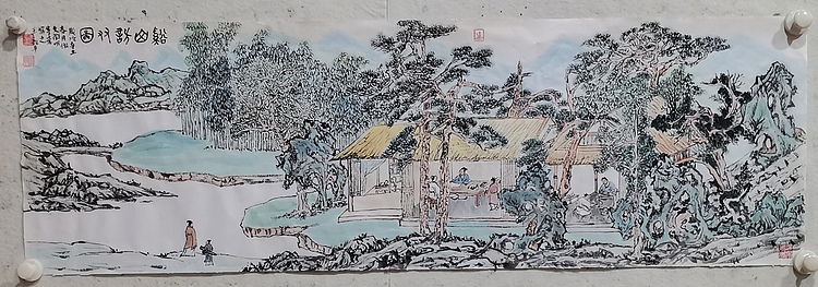 中国书法家协会会员 福建省美术家协会会员 中国山水画协会会员 王龙平精品新作