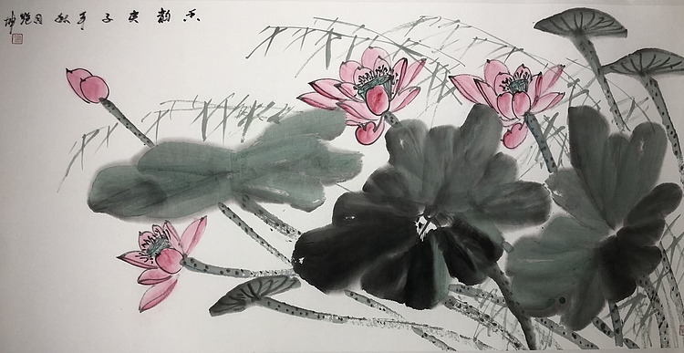 中国美协会员 肖艳坤 花鸟