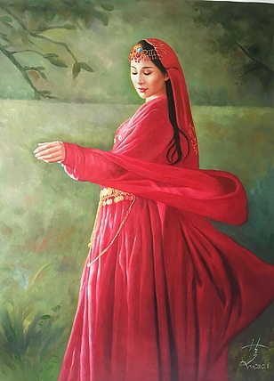 陈一茗 红衣美女35