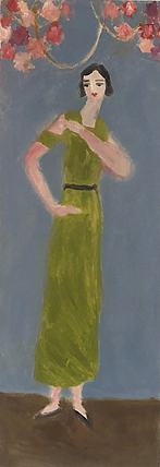 德西 当代实力派女画家 结业于李可染画院西方绘画材料与技法班