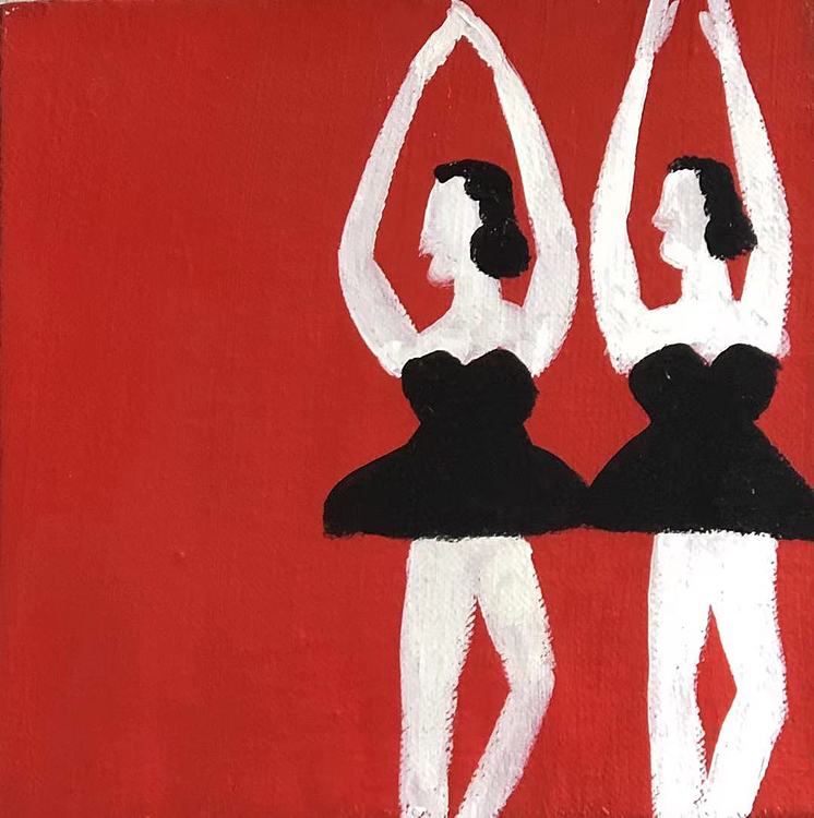 德西 当代实力派女画家 结业于李可染画院西方绘画材料与技法班