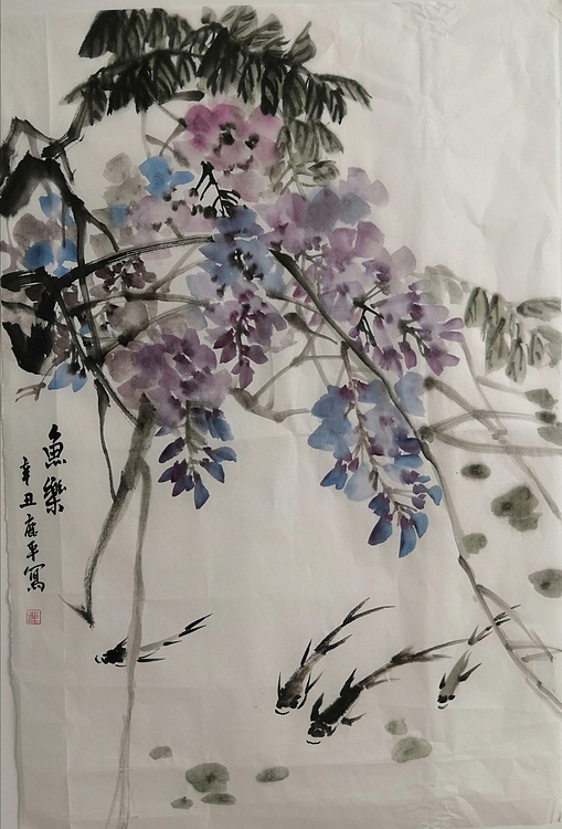 河南省美协会员 路俊杰 精品花鸟
