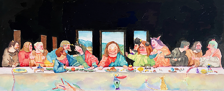 河北师范大学油画系学士  王忠杰