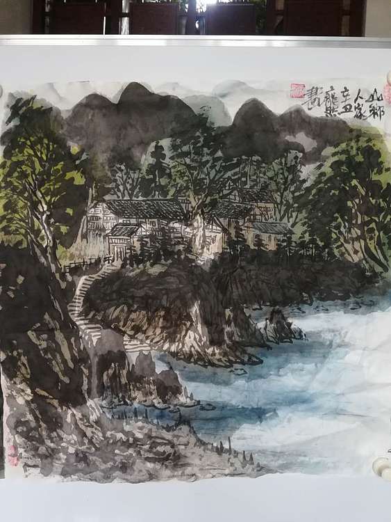 庞染 山乡人家