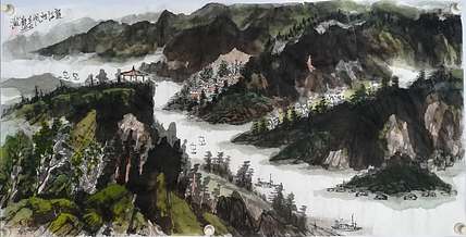 庞染 龙江归帆