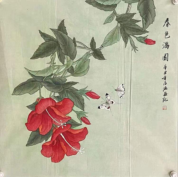 平台畅销画家 纯手绘精品  亚涵