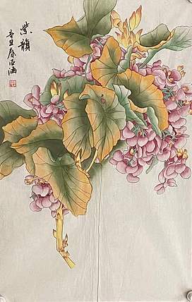 平台畅销画家 纯手绘精品  亚涵