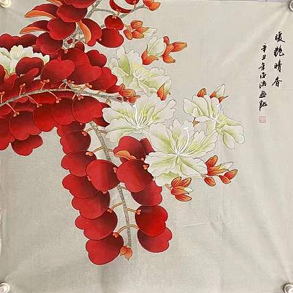 平台畅销画家 纯手绘精品  亚涵