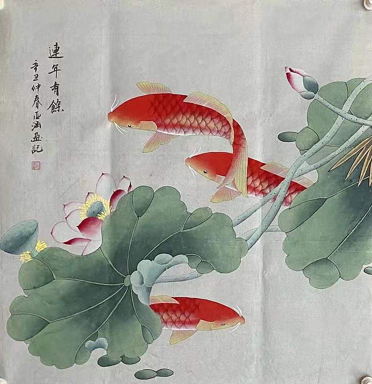 平台畅销画家 纯手绘精品  亚涵