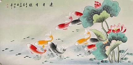 平台畅销画家 纯手绘精品  亚涵