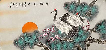 平台畅销画家 纯手绘精品  亚涵