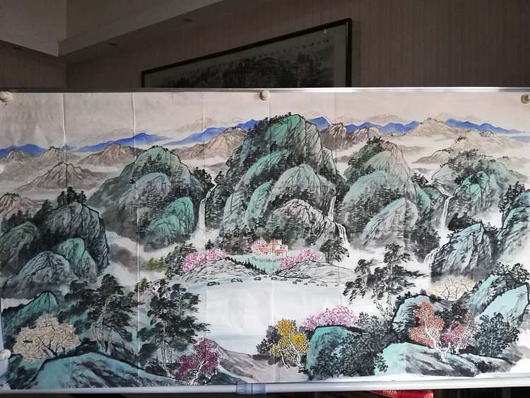 庞染 庞然，陕西省扶贫书画院院长