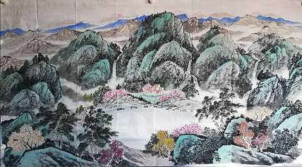 庞染 庞然，陕西省扶贫书画院院长