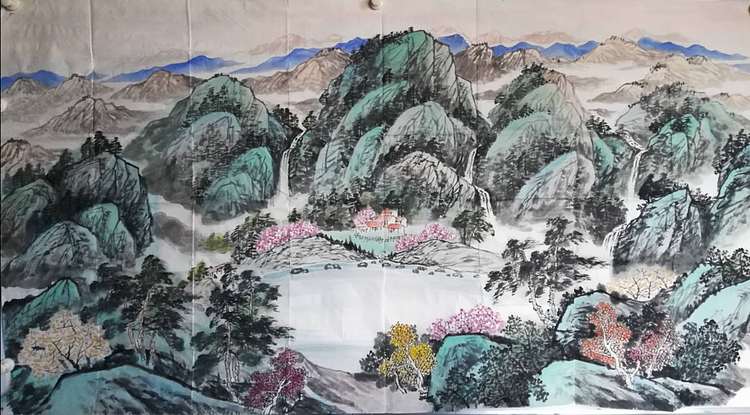 庞染 庞然，陕西省扶贫书画院院长