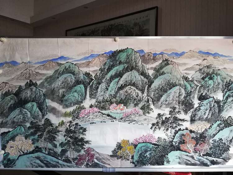 庞染 庞然，陕西省扶贫书画院院长