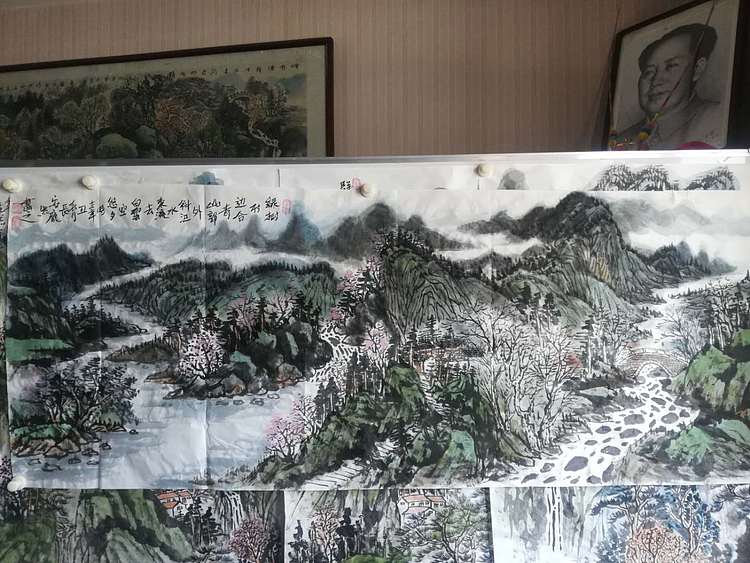 庞染 庞然，陕西省扶贫书画院院长《鉴藏》杂志社总编