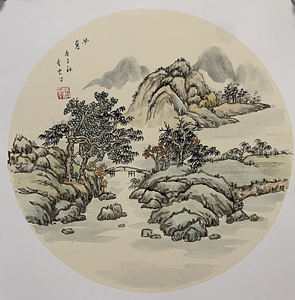 湖南省美术家协会会员 北京国人书画院副院长 刘清云精品新作